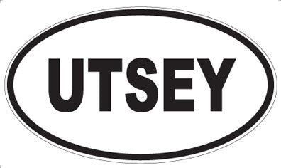 UTSEY - Oval Magnet