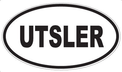 UTSLER - Oval Magnet