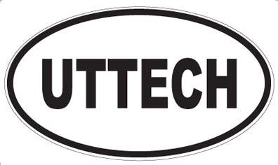 UTTECH - Oval Sticker