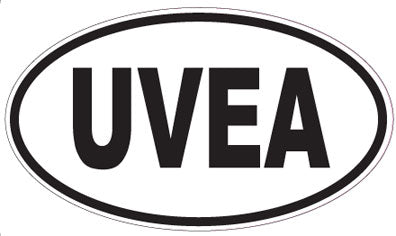 UVEA - Oval Sticker