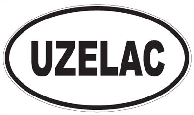 UZELAC - Oval Magnet