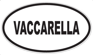 VACCARELLA - Oval Magnet