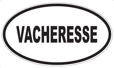 VACHERESSE - Oval Magnet
