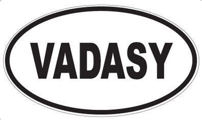 VADASY - Oval Sticker