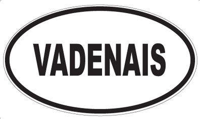 VADENAIS - Oval Magnet
