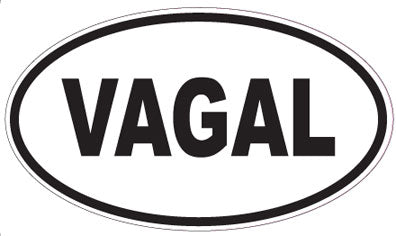 VAGAL - Oval Magnet