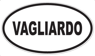 VAGLIARDO - Oval Magnet
