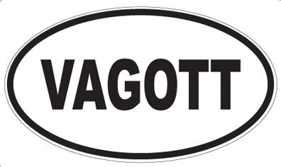 VAGOTT - Oval Sticker