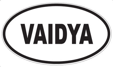 VAIDYA - Oval Magnet