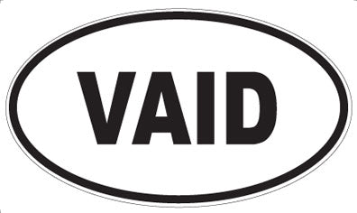 VAID - Oval Magnet