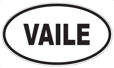 VAILE - Oval Sticker