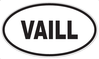 VAILL - Oval Magnet