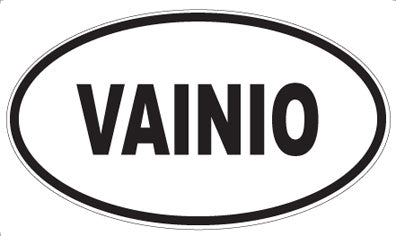 VAINIO - Oval Magnet
