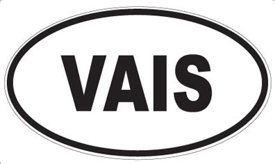 VAIS - Oval Sticker