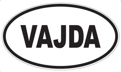 VAJDA - Oval Magnet