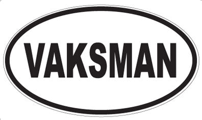 VAKSMAN - Oval Magnet
