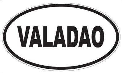 VALADAO - Oval Magnet