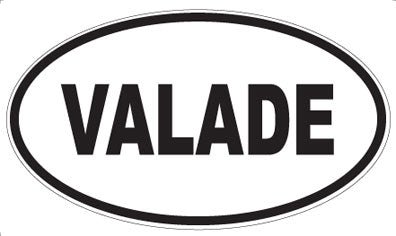 VALADE - Oval Magnet