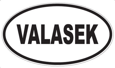 VALASEK - Oval Magnet
