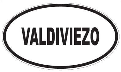 VALDIVIEZO - Oval Magnet
