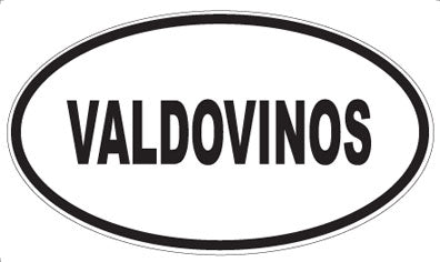 VALDOVINOS - Oval Magnet