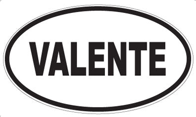 VALENTE - Oval Magnet