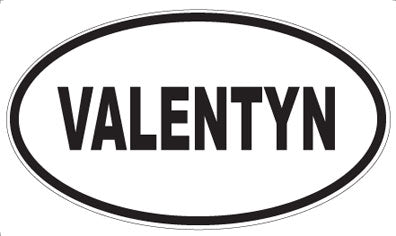 VALENTYN - Oval Magnet