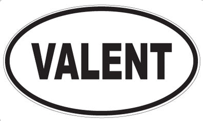 VALENT - Oval Magnet
