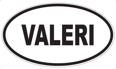 VALERI - Oval Magnet