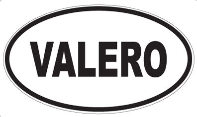 VALERO - Oval Magnet