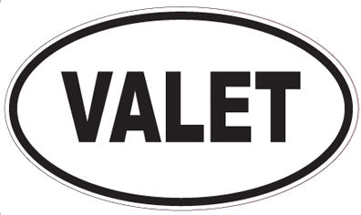 VALET - Oval Magnet