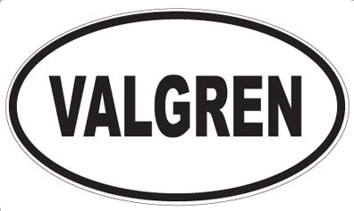 VALGREN - Oval Magnet