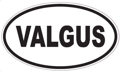 VALGUS - Oval Sticker