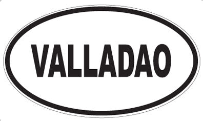 VALLADAO - Oval Sticker