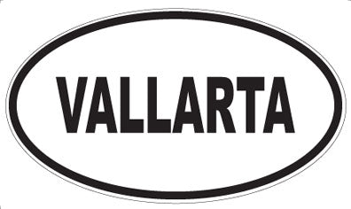 VALLARTA - Oval Magnet