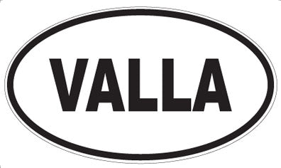 VALLA - Oval Magnet