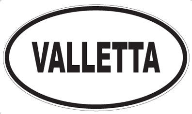 VALLETTA - Oval Magnet