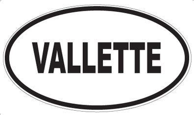 VALLETTE - Oval Magnet
