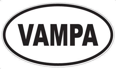 VAMPA - Oval Magnet