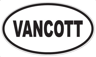 VANCOTT - Oval Magnet