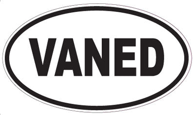 VANED - Oval Magnet
