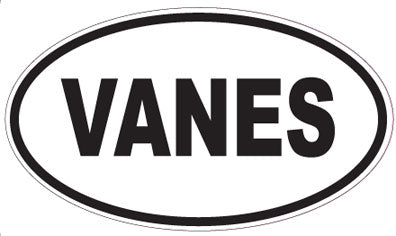 VANES - Oval Magnet