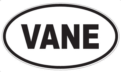 VANE - Oval Magnet
