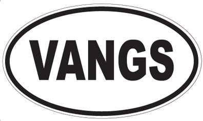 VANGS - Oval Magnet