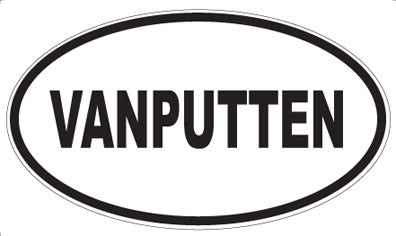 VANPUTTEN - Oval Sticker