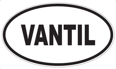 VANTIL - Oval Sticker