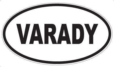 VARADY - Oval Sticker