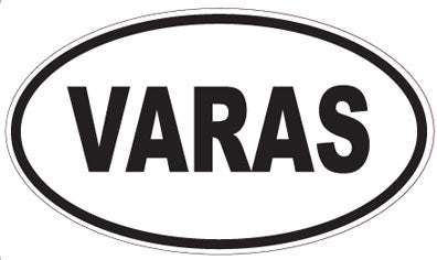 VARAS - Oval Magnet