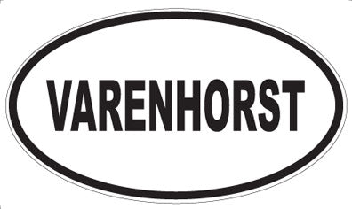 VARENHORST - Oval Sticker