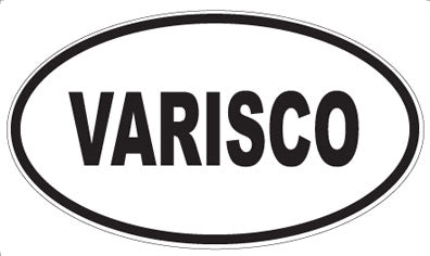VARISCO - Oval Sticker